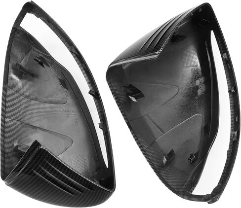 Jaronx متوافق مع مرسيدس بنز باس استبدال Class C Class W205/E فئة W213/S فئة W222/GLC X253 ، السائق الأيسر والمقطع الأيمن على مرآة الرؤية الخلفية لمرسيدس (أسود لامع) in Kuwait