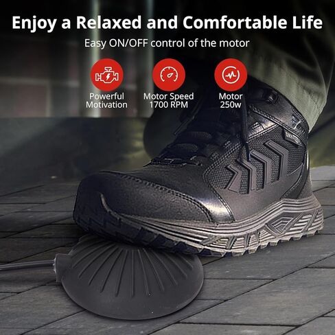 50Ft 1/2 Inch Electric Drain Cleaner Machine Auto Feed Drain Auger for 1 to 4 Inch Pipes Professional Sewer Snake with 4 Cutters Gloves Heavy Duty Clog Remover in Saudi Arabia
