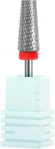 Flat Top Tapered 5 in 1 Nail Drill Bit Cross Teeth Carbide Nail Bits 1Pcs(Extra Fine - XF) in Saudi Arabia