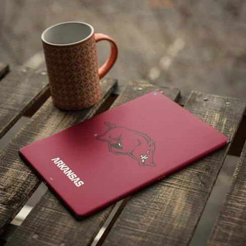 Skinit Decal Tablet Skin Compatible with iPad Air 2 - Officially Licensed University of Arkansas-Fayetteville Razorbacks Red Logo Design in Saudi Arabia