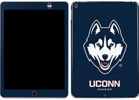 Skinit Skinit Tablet Skiner متمثلًا مع Ipad Air 13in M2 (2024) - التصميم المرخص رسميًا لجامعة كونيتيكت بوتسكيس in Saudi Arabia