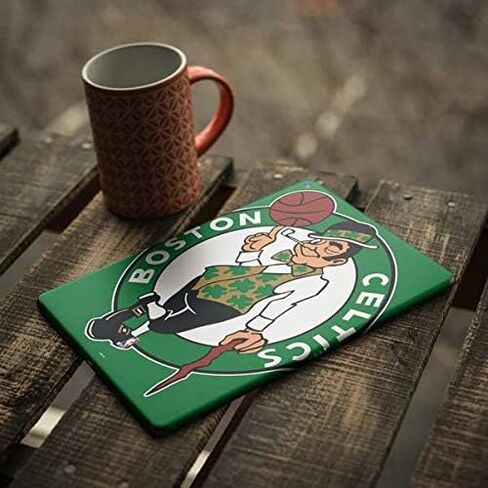 Skinit Skinit Tablet Skin Compatible مع Ipad Air 13in M2 (2024) - NBA Boston Celtics مرخص رسميًا تصميم شعار كبير in Saudi Arabia