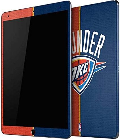 Skinit Decal Tablet Skin Compatible with iPad Air - Officially Licensed NBA OKC Thunder Split Design in Saudi Arabia