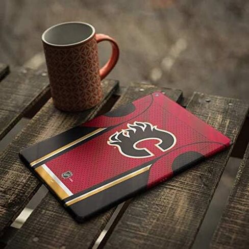 Skinit Skinit Tablet Skin Compatible مع iPad Air 2 - NHL Calgary Flames Home Jersey Design in Saudi Arabia