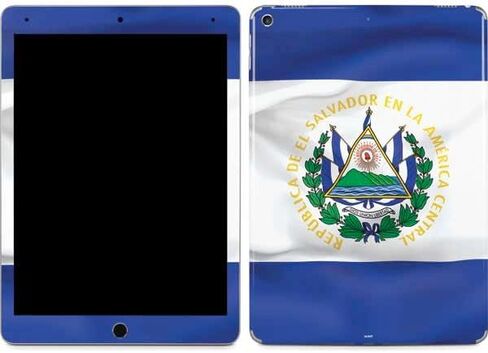 Skinit Decal Tablet Skin Compatible with iPad Air 13in M2 (2024) - Officially Licensed El Salvador Flag Design in Saudi Arabia