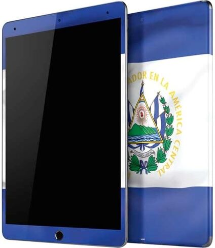 Skinit Decal Tablet Skin Compatible with iPad Air 13in M2 (2024) - Officially Licensed El Salvador Flag Design in Saudi Arabia