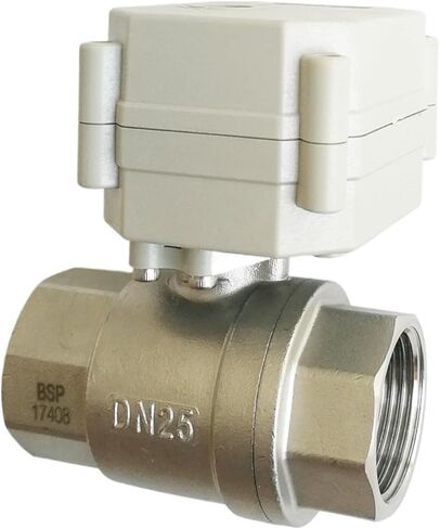 TFM25-S2-C ، الصمام النسبي 2 Way Brass 1 '' DN25 0-5V ، 0-10V ، 4-20MA تنظيم Valve DC9-24V 5 الأسلاك للتحكم في مياه HVAC (4-20MA Signal_4MA إلى 20mA) in Kuwait