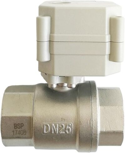 TFM25-S2-C ، الصمام النسبي 2 Way Brass 1 '' DN25 0-5V ، 0-10V ، 4-20MA تنظيم Valve DC9-24V 5 الأسلاك للتحكم في مياه HVAC (4-20MA Signal_4MA إلى 20mA) in Kuwait