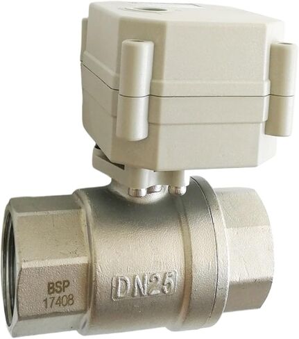 TFM25-S2-C ، الصمام النسبي 2 Way Brass 1 '' DN25 0-5V ، 0-10V ، 4-20MA تنظيم Valve DC9-24V 5 الأسلاك للتحكم في مياه HVAC (4-20MA Signal_4MA إلى 20mA) in Kuwait