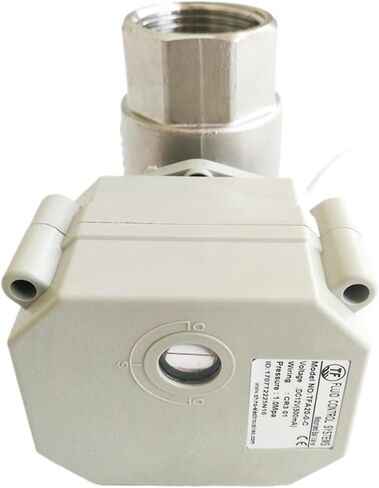 TFM25-S2-C ، الصمام النسبي 2 Way Brass 1 '' DN25 0-5V ، 0-10V ، 4-20MA تنظيم Valve DC9-24V 5 الأسلاك للتحكم في مياه HVAC (4-20MA Signal_4MA إلى 20mA) in Kuwait