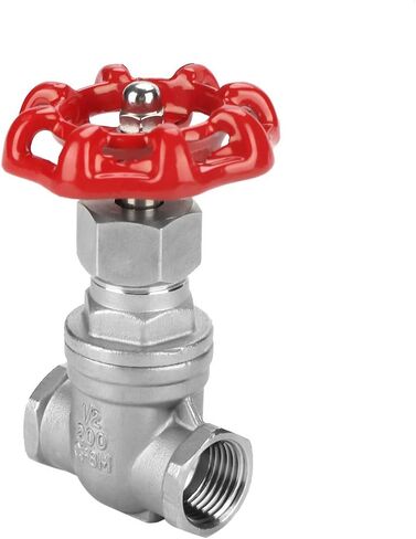 Aramox 304 DN15 صمام باب الفولاذ المقاوم للصدأ BSPP G1/2 استخدام لزيت الماء ، النباتات الصناعية in Saudi Arabia