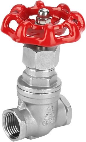 Aramox 304 DN15 صمام باب الفولاذ المقاوم للصدأ BSPP G1/2 استخدام لزيت الماء ، النباتات الصناعية in Saudi Arabia