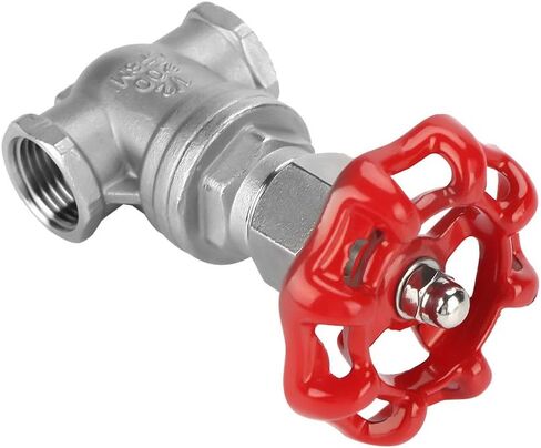 Aramox 304 DN15 صمام باب الفولاذ المقاوم للصدأ BSPP G1/2 استخدام لزيت الماء ، النباتات الصناعية in Saudi Arabia