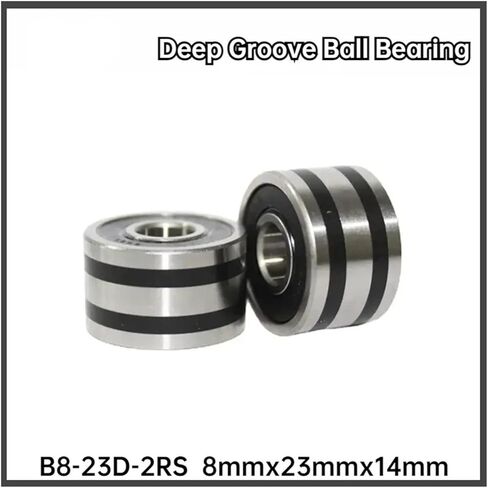 4/10pcs B8-23d مولد ضاغط تكييف الهواء الذي يحمل 608-2rs 8 * 23 * 14mm (B8-23d Z3،4pcs) in Saudi Arabia