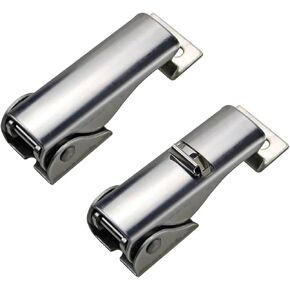 304 Stainless Steel Adjustable Buckle Bag Tightly Connected Buckle Toolbox Hidden Loosening Buckle 1Pcs(DK602-2) in Saudi Arabia