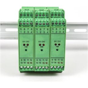 2 في 2 OUT 24VDC PT100 PT1000 RTD درجة حرارة درجة حرارة محول إدخال إشارة الجهد الحالي 4-20MA 0-10V عزل إشارة الخرج (CU50-50-150C) in Kuwait