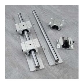 2pcs TBR20 L-700mm دعم الدليل خطية خطية + 4pcs TBR20UU كتل المحامل الخطية in Kuwait