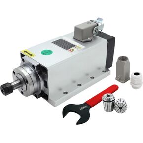 2.2KW spindle motor 110v ER20 400hz 24000RPM + ER20A wrench + 2 pcs ER20 chuck 1/2 inch 10mm in Saudi Arabia
