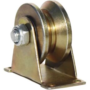 Bearing 500KG 3 Inch Cast Steel Track Wheel with Bearing Stable Durable 1Pcs(V Shape) in Saudi Arabia