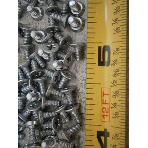New Pack of Thread Cutting Screws #4 x 1/4" Long Type B Steel Zinc Plated Lot of 100#3474 Multi-Purpose Comprehensive Hardware Fastener Assortment Kit WnyNEH04184 in Saudi Arabia