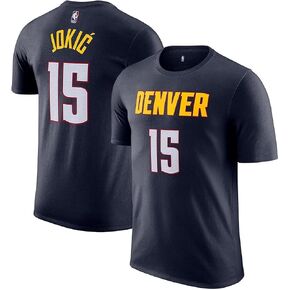 Nikola Jokic Denver Nuggets NBA Kids Youth 4-20 Navy Icon Edition Performance Jersey T-Shirt in Saudi Arabia