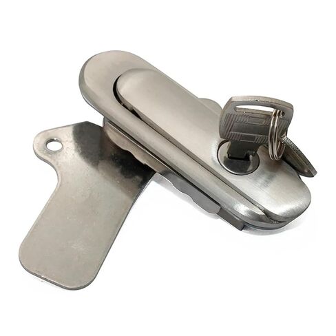 Outdoor Switch Electric Control Box Cabinet Door Plane Lock Tool Box Equipment Cabinet Door Stainless Steel Lock 1Pcs(403-1) in Saudi Arabia