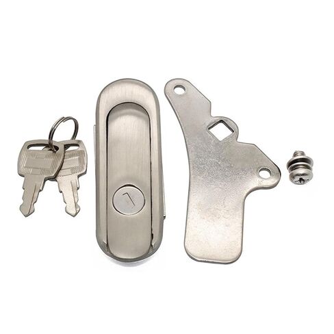 Outdoor Switch Electric Control Box Cabinet Door Plane Lock Tool Box Equipment Cabinet Door Stainless Steel Lock 1Pcs(403-1) in Saudi Arabia