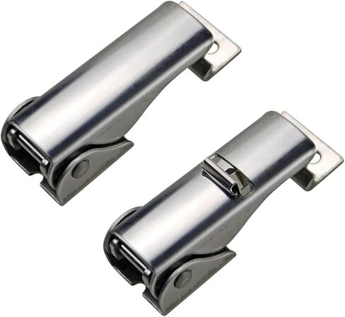 304 Stainless Steel Adjustable Buckle Bag Tightly Connected Buckle Toolbox Hidden Loosening Buckle 1Pcs(DK602-2) in Saudi Arabia
