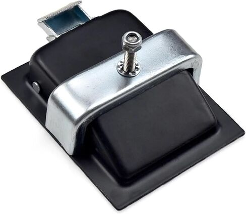 XK102-2 Carbon Steel Plane Lock Case Cabinet Door Lock Industrial Electrical Cabinet Panel Lock 1Pcs(XK102-2BS-with Key) in Saudi Arabia