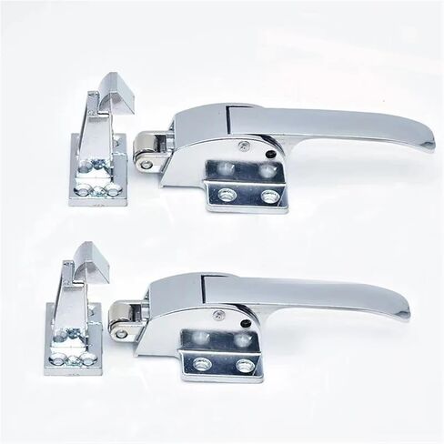 Industrial Freezer Oven and Refrigerator Cabinet Flush Door Zinc Alloy 6 Inch Handle Lock GT1050 1Pcs(1061-Zinc) in Saudi Arabia