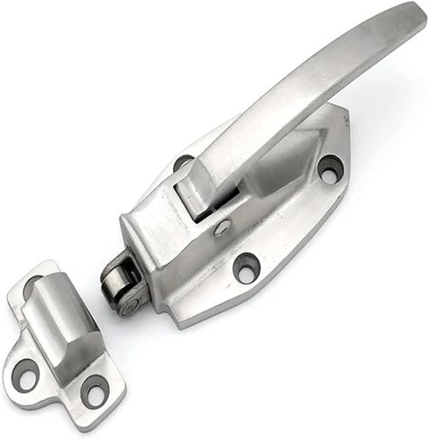 Industrial Freezer Oven and Refrigerator Cabinet Flush Door Zinc Alloy 6 Inch Handle Lock GT1050 1Pcs(1061-Zinc) in Saudi Arabia