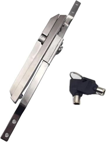 Connecting Rod Lock Stainless Steel Distribution Box Lock Control Cabinet Switch Electrical Cabinet Tool Box Lock Door Lock 1Pcs(MS830-1- Stainless) in Saudi Arabia
