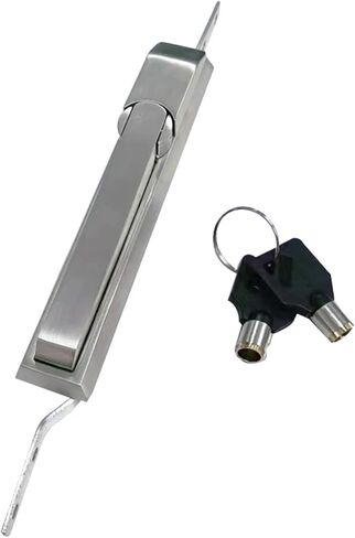 Connecting Rod Lock Stainless Steel Distribution Box Lock Control Cabinet Switch Electrical Cabinet Tool Box Lock Door Lock 1Pcs(MS830-1- Stainless) in Saudi Arabia