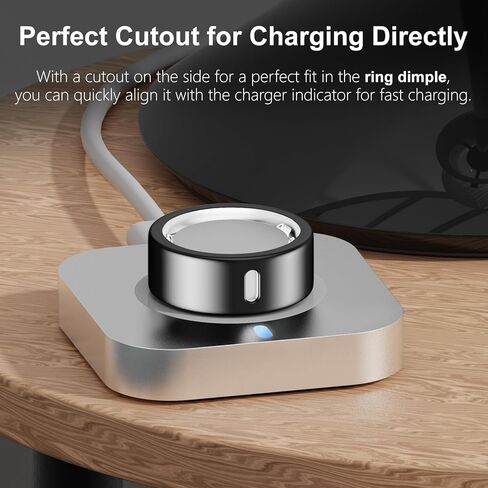 Cover Compatible for Oura Ring 4/Gen 3 Heritage/Gen 3 Horizon,Charging Directly,Silicone Anti-Scratch Elastic Ring Finger Case Woking Out Gym for Women Men- Silver+Gold+Rosegold -Size 9 in Kuwait