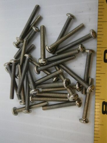New Pack of 4-40 7/8" L Phillips Phil pan Machine Screw Steel zinc lot of 100#1259 Multi-Purpose Comprehensive Hardware Fastener Assortment Kit WnyNEH05604 in Saudi Arabia