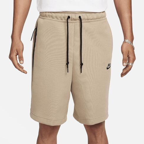 Nike Sportswear Tech Fleece Shorts (Khaki/Black ، FB8171-247) in Saudi Arabia