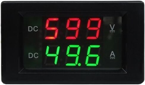 1PCS Isolation Voltmeter DC 0-100V 300V 600V(White,DC0-300V) in Saudi Arabia