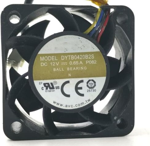 لـ DYTB0420B2S 12V 0.65A 7.2W 1500/12000RPM 40x40x20mm 4-ware مروحة التبريد in Kuwait
