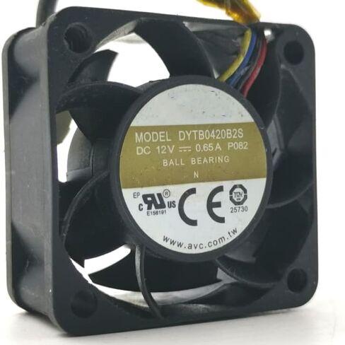 لـ DYTB0420B2S 12V 0.65A 7.2W 1500/12000RPM 40x40x20mm 4-ware مروحة التبريد in Kuwait
