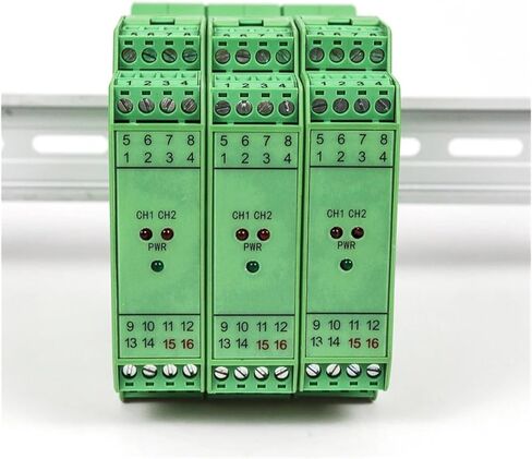 2 في 2 OUT 24VDC PT100 PT1000 RTD درجة حرارة درجة حرارة محول إدخال إشارة الجهد الحالي 4-20MA 0-10V عزل إشارة الخرج (CU50-50-150C) in Kuwait