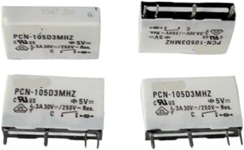 RELAY PCN-105L3MHZ 5VDC PCN-124L3MHZ 24VDC PCN 105L3MHZ 4PIN 3A 250VAC 10PCS (PCN-124L3MHZ) in Saudi Arabia