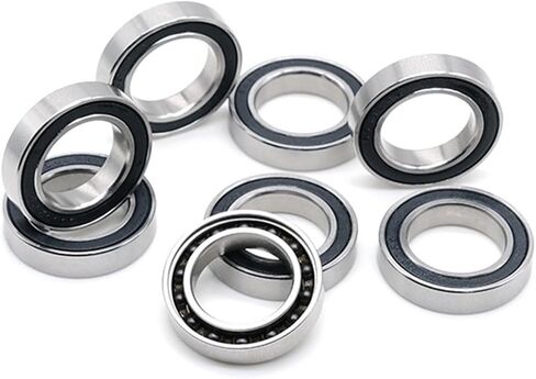 المحامل S6802-2RS CB 440C 6802RS حلقات الفولاذ المقاوم للصدأ مع كرات سيراميك SI3N4 تحمل 15x24x5 مم S6802RS 1PCS in Saudi Arabia