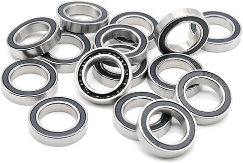 المحامل S6802-2RS CB 440C 6802RS حلقات الفولاذ المقاوم للصدأ مع كرات سيراميك SI3N4 تحمل 15x24x5 مم S6802RS 1PCS in Saudi Arabia