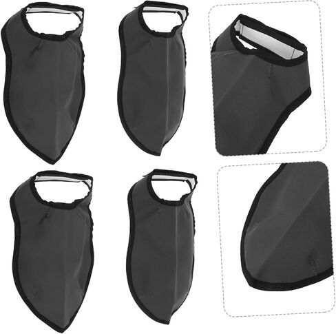 GLEAVI 4PCS حلاقة حذاء مصفف الشعر القابل لإعادة الاستخدام حماة القدمينات قابلة للغسل لأحذية الأحذية الرياضية لصالون قص شعر الصالون in Saudi Arabia