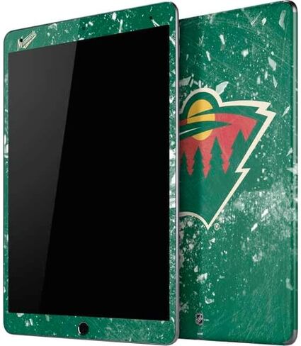 Skinit Skinit Tablet Skiner مع iPad Air 2 - تصميم NHL Minnesota Wild Frozen المرخص رسميًا in Saudi Arabia