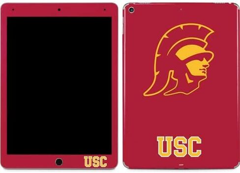 Skinit Skinit Tablet Skinner مع iPad Air 13in M2 (2024) - جامعة جنوب كاليفورنيا USC Gold Trojan Mascot Design in Saudi Arabia
