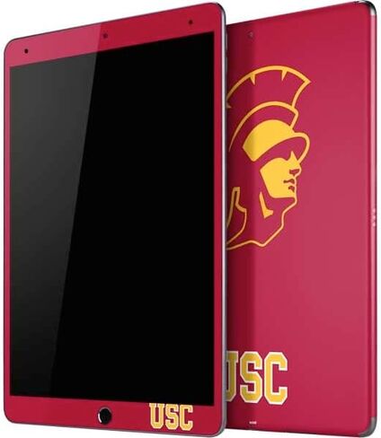 Skinit Skinit Tablet Skinner مع iPad Air 13in M2 (2024) - جامعة جنوب كاليفورنيا USC Gold Trojan Mascot Design in Saudi Arabia