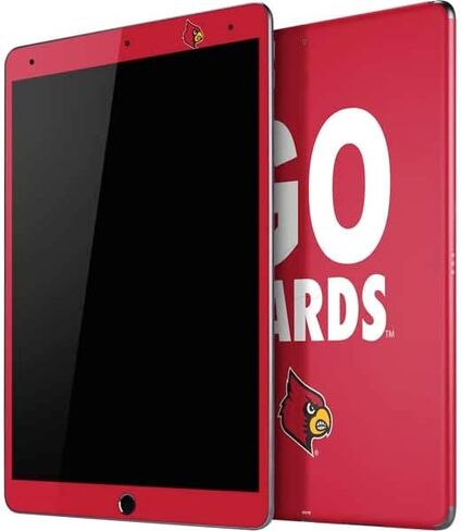 Skinit Skinit Tablet Skin Compatible مع iPad Air 13in M2 (2024) - تصميم بطاقات جامعة Louisville المرخصة رسميًا in Saudi Arabia