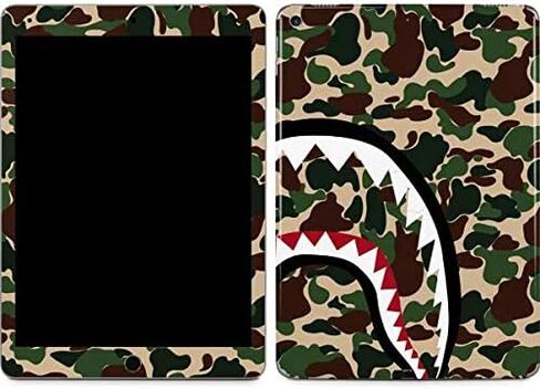 Skinit Decal Tablet Skin Compatible with iPad Air - Officially Licensed Shark Teeth Street Camo Design in Saudi Arabia