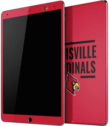 Skinit Skinit Tablet Skiner مع iPad Air 13in M2 (2024) - التصميم المخطط لجامعة لويسفيل المرخصة رسميًا in Saudi Arabia